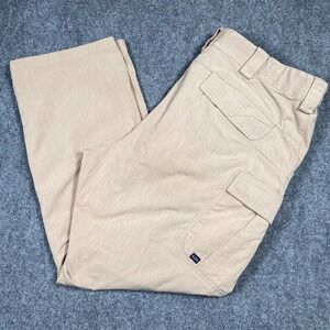 5.11 Tactical Pants Mens 40x30 Khaki Stryke Flex-Tac Ripstop Cargo Utility 74369